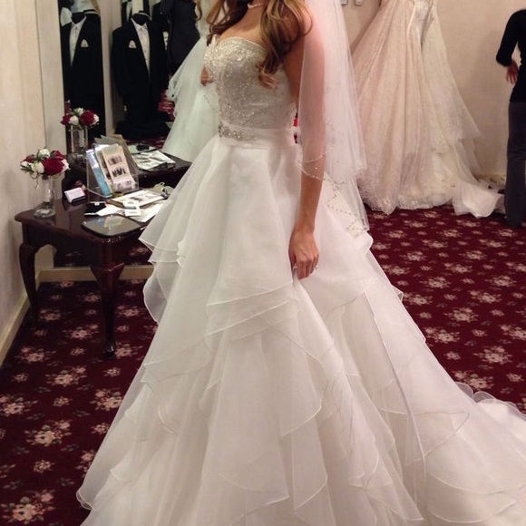 NWT- Maggie Sottero Raynie Wedding Dress Gown - Picture 4 of 6